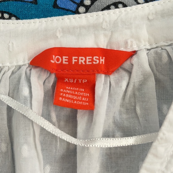 White eyelet open embroidered blouse - Picture 2 of 3